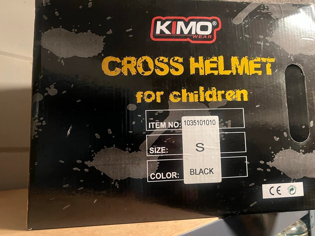 KIMO Crosshelm voor kinderen, maat S, Motoren, Kleding | Motorhelmen, Overige merken, Kinderen, Offroadhelm, Ophalen of Verzenden