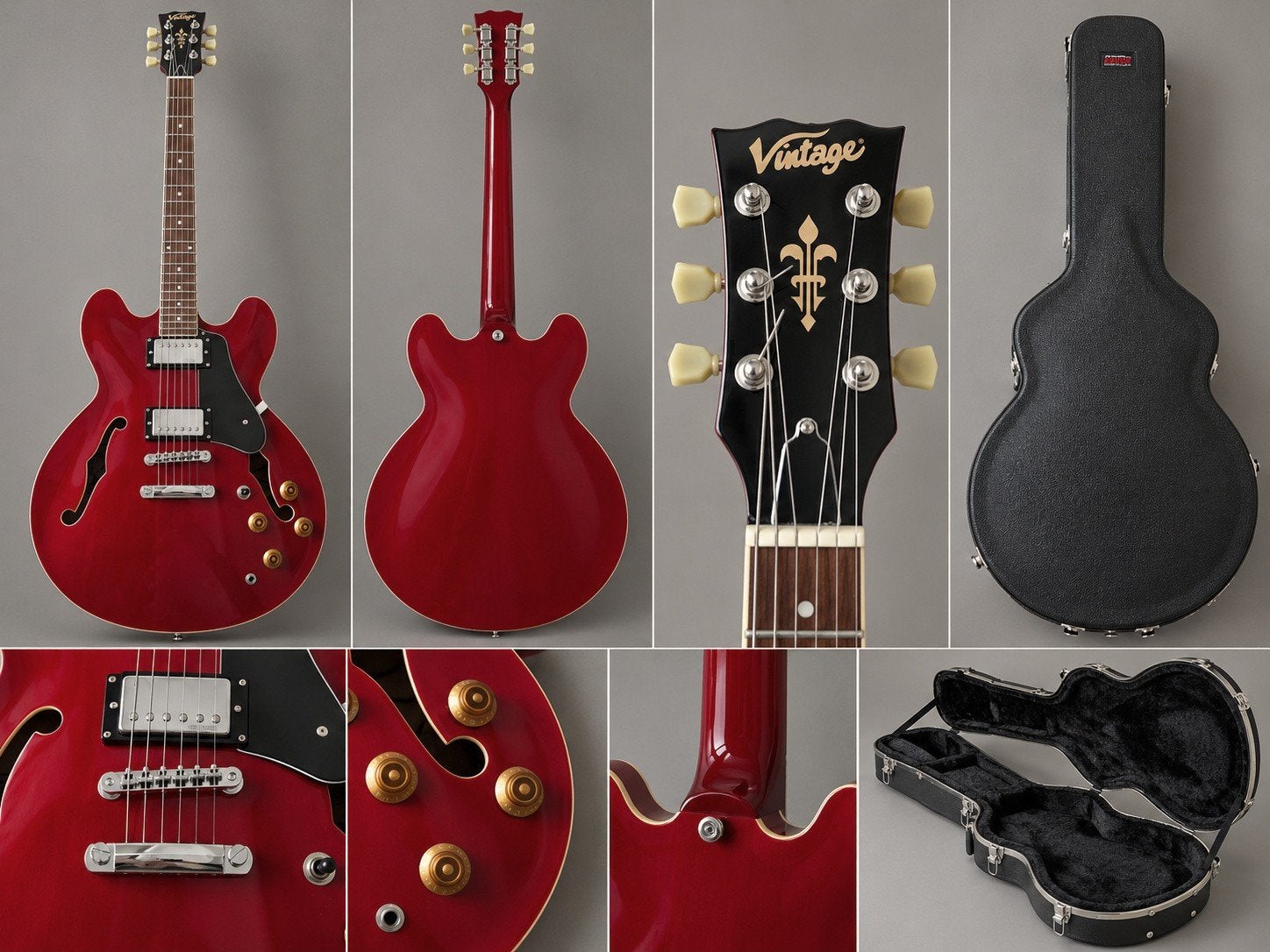 Vintage VSA500 Semi-Acoustic Gitaar – Cherry Red
Zo goed als, Ophalen, Zo goed als nieuw, Hollow body, Overige merken