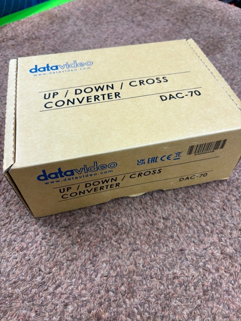 Datavideo DAC-70 nieuw in doos, Ophalen of Verzenden, Nieuw, Video