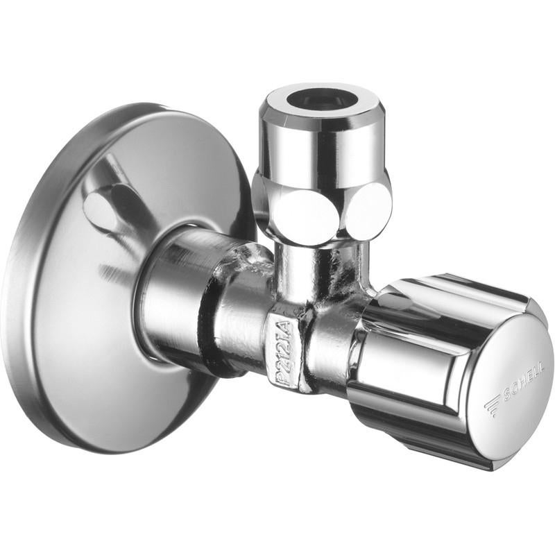 50 stuks Schell Comfort hoekregelkraan met ASAG 1/2", Ophalen of Verzenden, Nieuw, Chroom