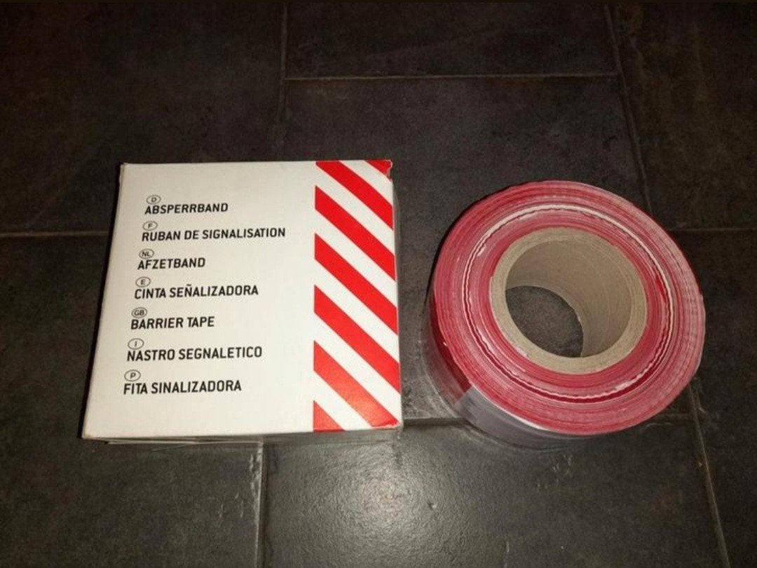 Afzetlint afzetlint 500m ~ lint bouw gevaar pas op, Ophalen of Verzenden, Nieuw, Overige typen
