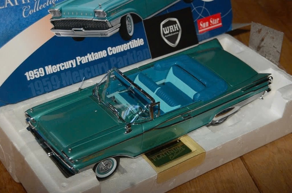 1:18 MERCURY PARKLANE CONVERTIBLE green Sun star in box WRH, Hobby en Vrije tijd, Verzenden, Zo goed als nieuw, Auto, Sun Star