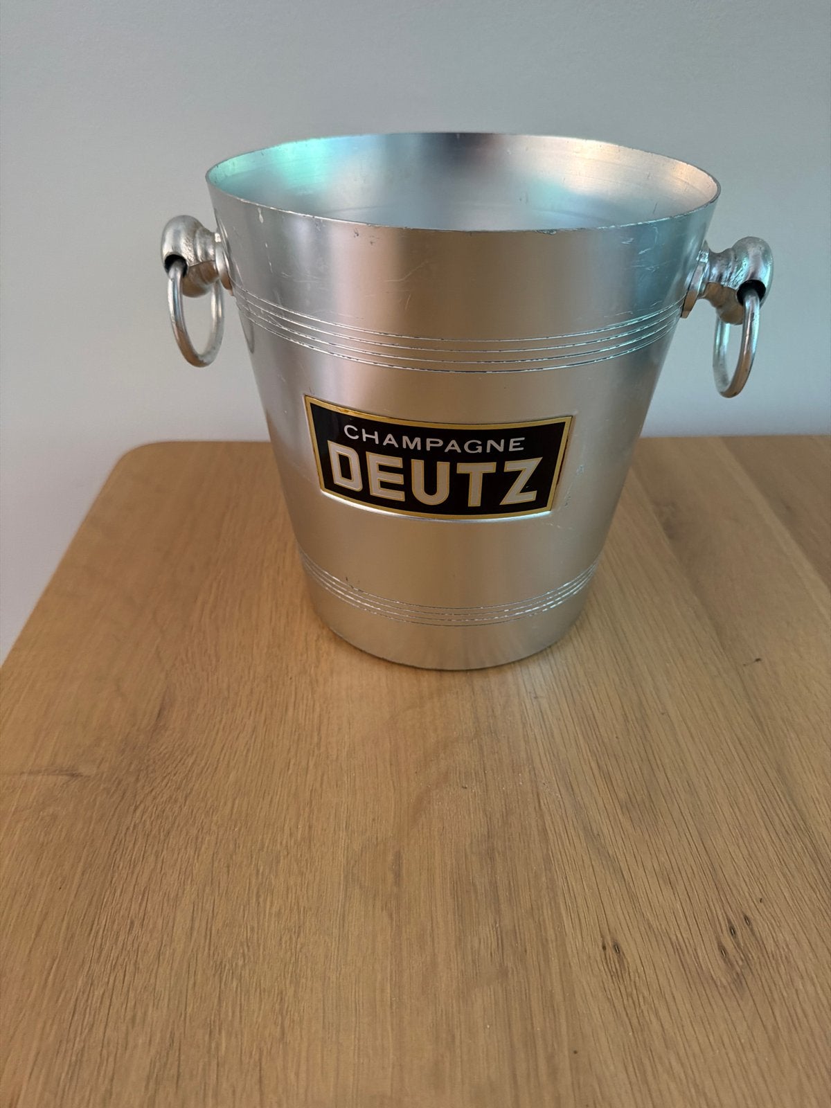Deutz Champagnekoeler - Elegant en Stijlvol, Gebruikt, Ophalen of Verzenden, Klassiek, Metaal