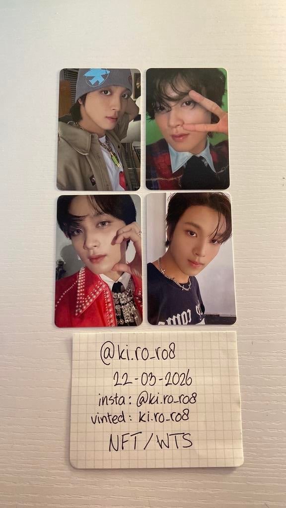 Nct 127 haechan photocards, Verzenden, Zo goed als nieuw, Foto of Kaart