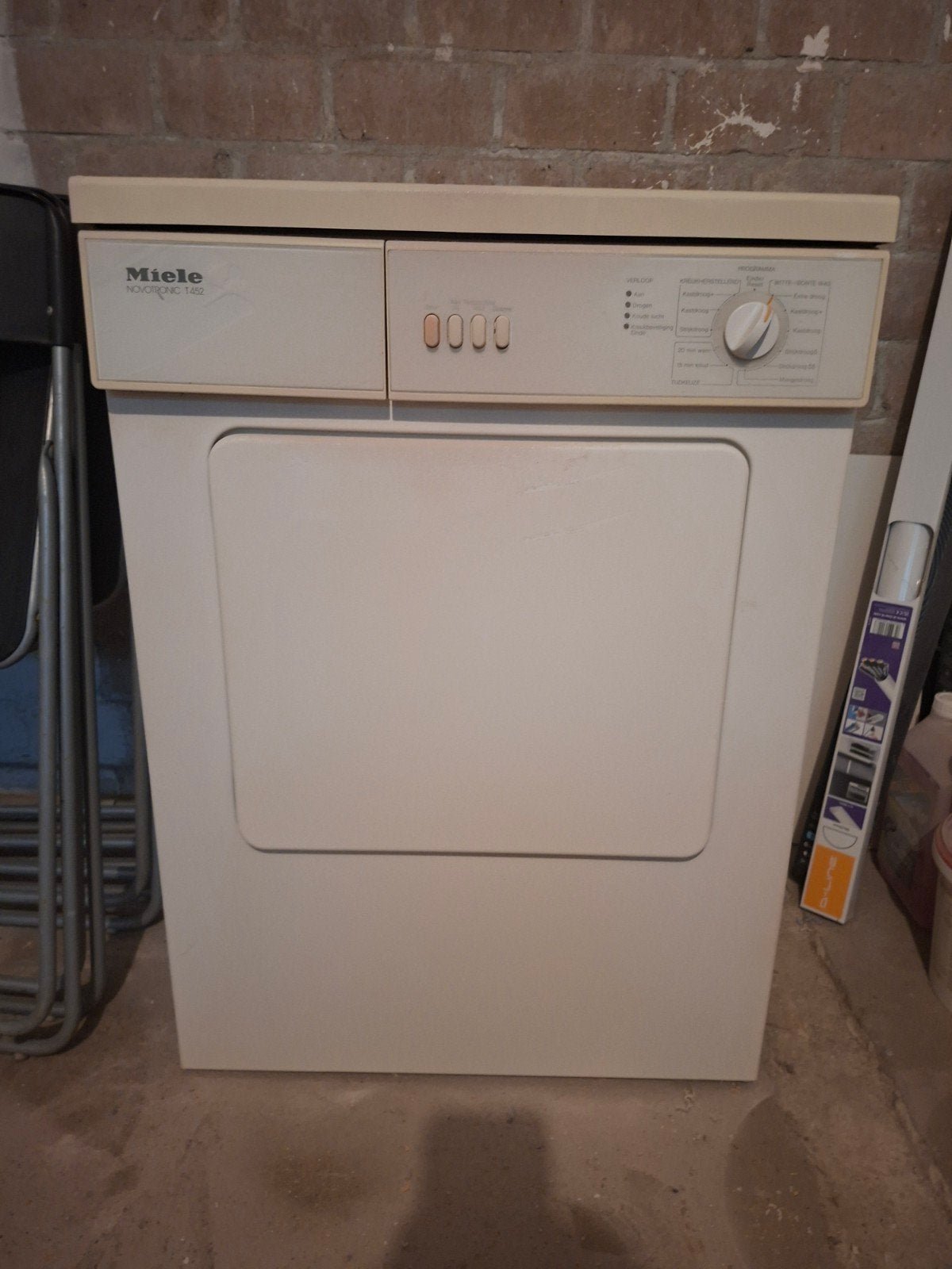 Miele Novotronic T452 Wasdroger - Gebruikt, Ophalen, 6 tot 8 kg, Gebruikt, Luchtafvoer