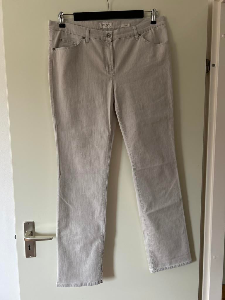 Gerry Weber Irina broek - Zo goed als nieuw maat 44, Beige, Maat 42/44 (L), Ophalen of Verzenden, Zo goed als nieuw