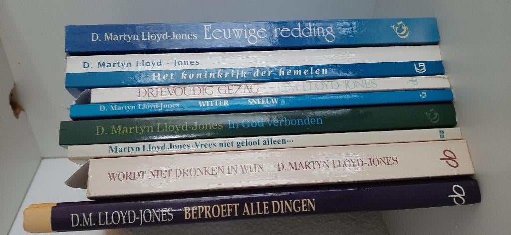5 boeken van D. Martin Lloyd Jones, Boeken, Ophalen of Verzenden, Christendom | Protestants