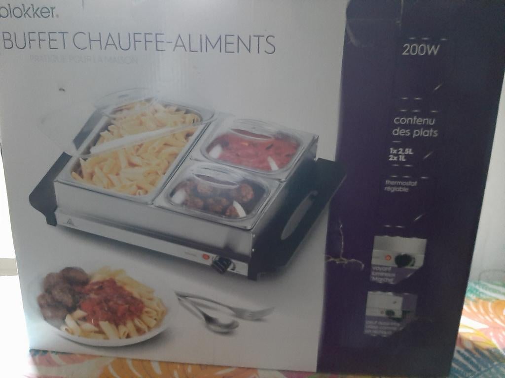 Blokker Warmhoud Buffet - Ideaal voor Feestjes!, Huis en Inrichting, Ophalen of Verzenden, Zo goed als nieuw