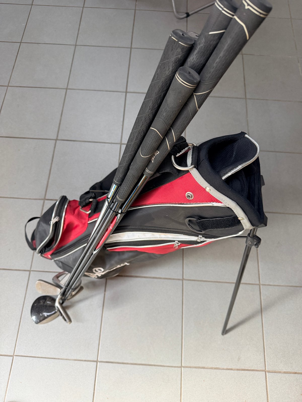 Beginnersset 6 clubs met tas Spalding, Ophalen, Gebruikt, Club