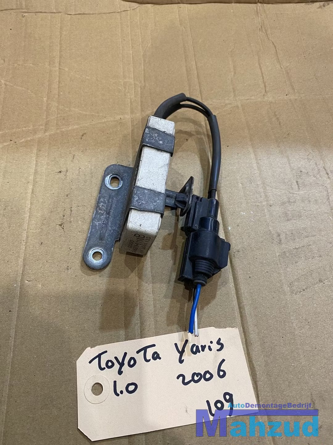 TOYOTA YARIS P9 Koelvin relais weerstand 2468106110, Info@toyota.co.jp, Gebruikt, Toyota Motor Corporation, Toyota