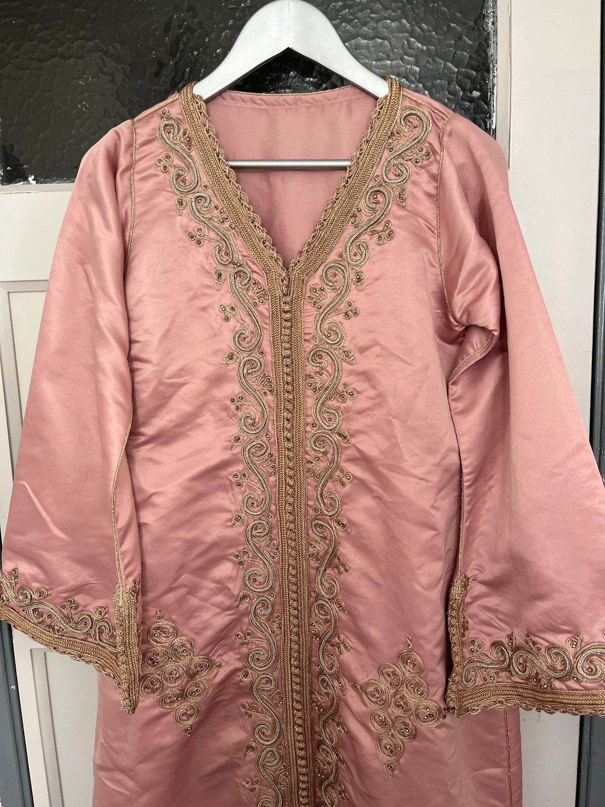 Prachtige Marokkaanse Kaftan/Takchita/Abaya - Nieuwstaat S/M, Nieuw, Ophalen of Verzenden, Roze, Maat 36 (S)