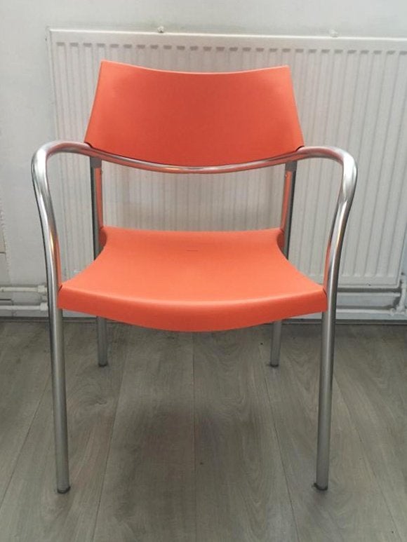 Stapelbare eet-bistro-tuinstoelen 2stuks, Ophalen, Twee, Overige kleuren, Nieuw