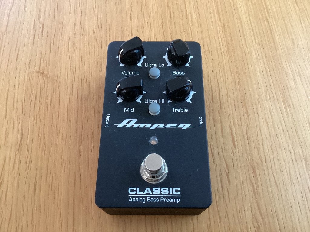 Ampeg Classic Analog Bass Preamp, Ophalen of Verzenden, Zo goed als nieuw, Equalizer
