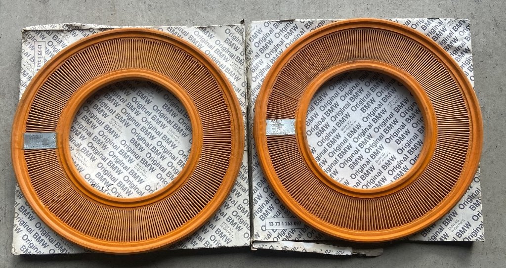 2 originele luchtfilters: BMW E12, E21, E23 en E24 (NOS), Ophalen of Verzenden, Nieuw, BMW
