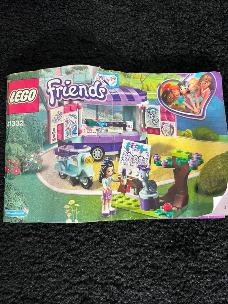LEGO Friends Emma’s Kunstkraam 41332, Ophalen, Lego, Friends, Zo goed als nieuw