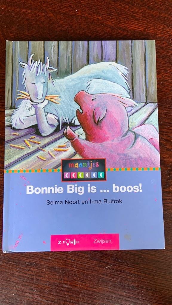 Bonnie big is... Boos! - Selma Noort en Irma Ruifrok, Boeken, Ophalen of Verzenden, Fictie algemeen