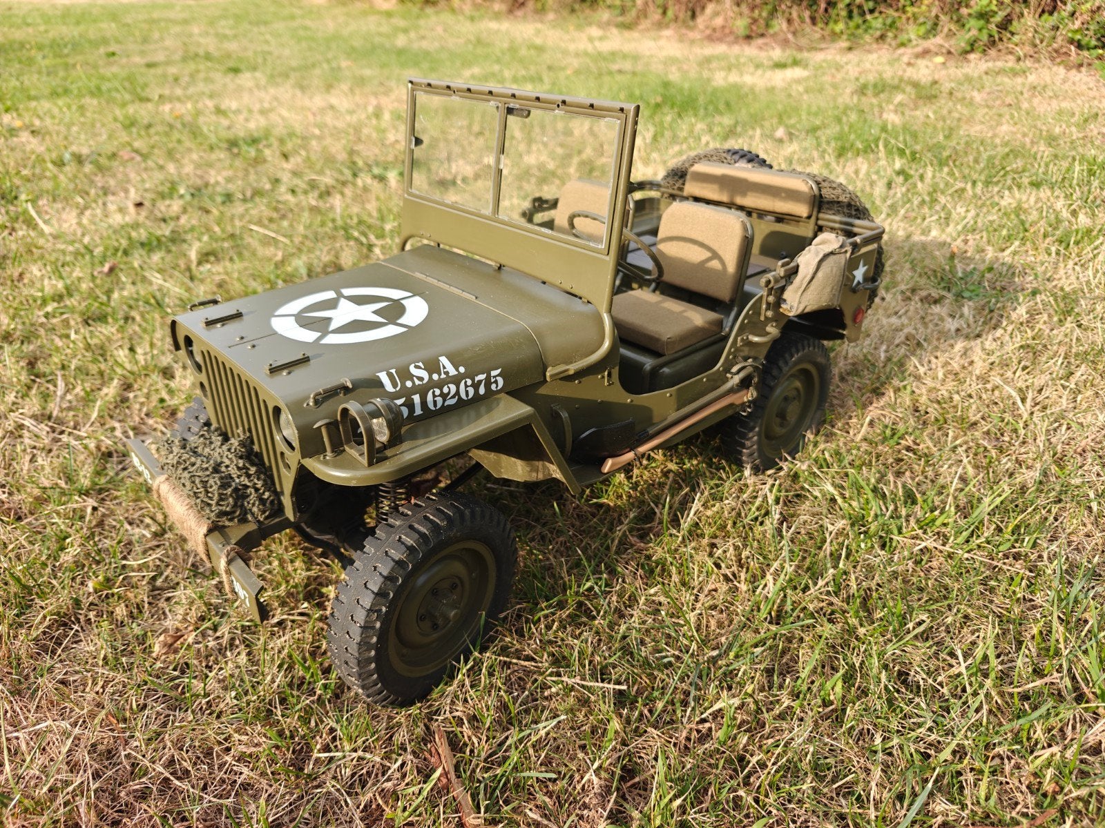 ROChobby/ FMS 1941 Jeep Willys MB 1:6 crawler scaler, Ophalen, Zo goed als nieuw