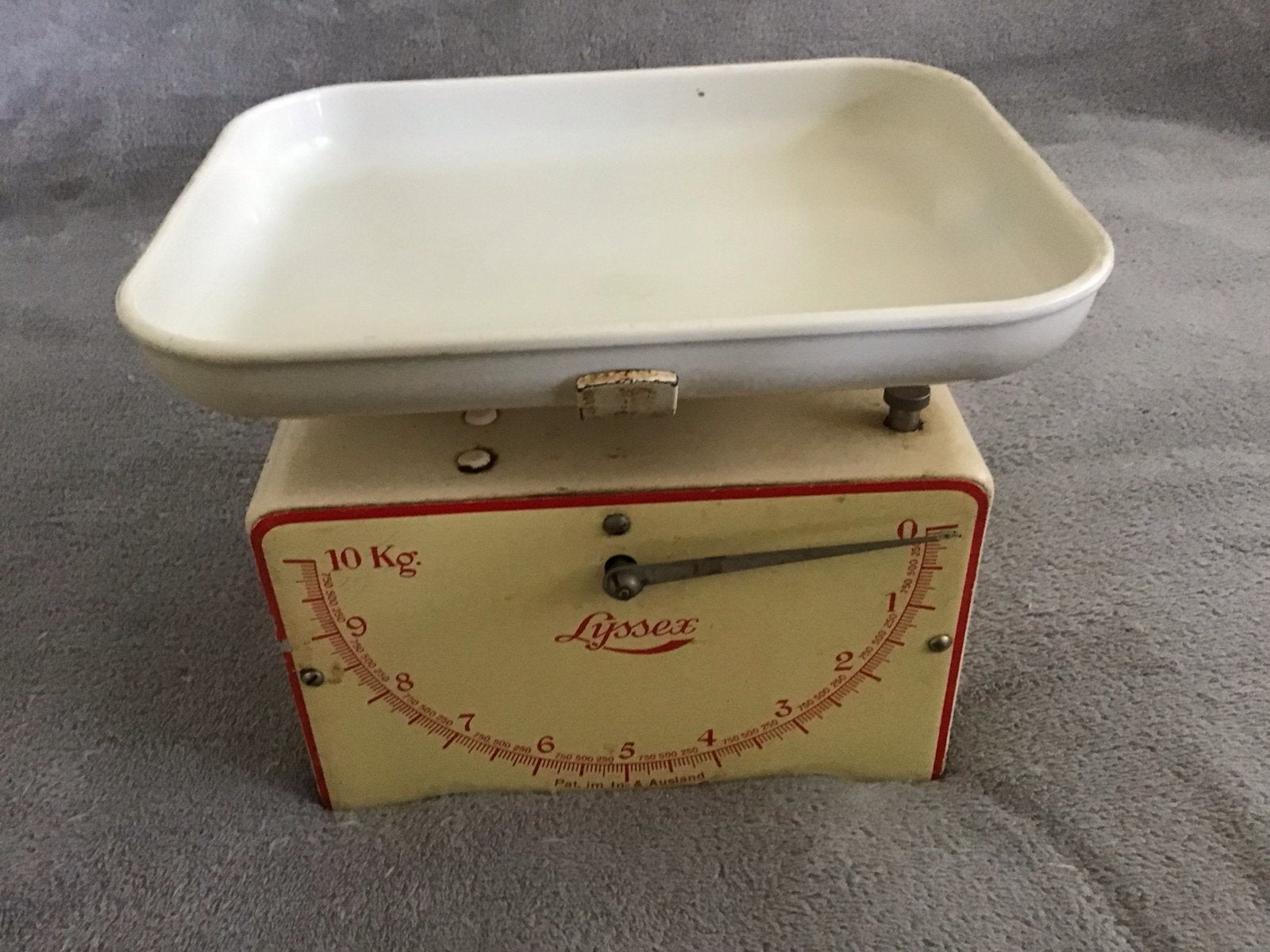 Vintage Lyssex keukenweegschaal, Ophalen of Verzenden