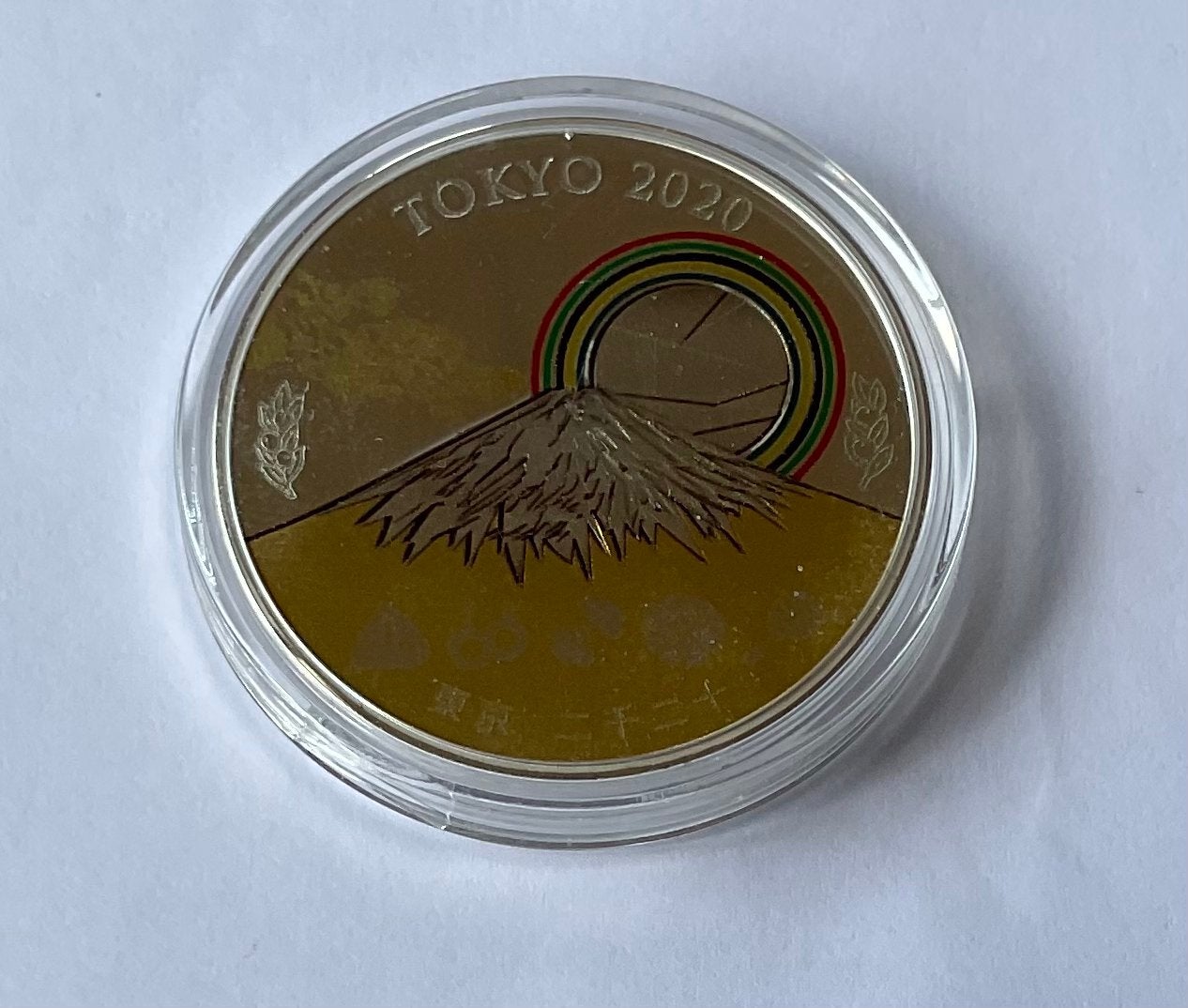 Penning - Olympische Spelen Japan Tokyo 2020 / 2021, Postzegels en Munten, Penningen en Medailles, Ophalen of Verzenden, Overige materialen