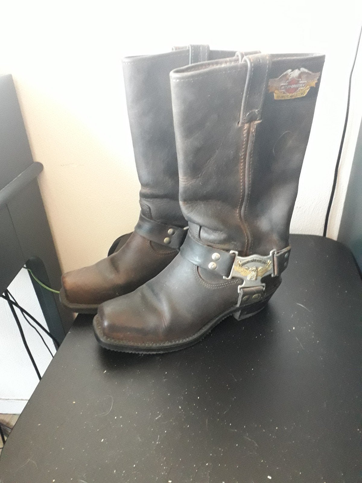 Harley Davidson laarzen maat 38, Ophalen, Harley-Davidson, Dames, Laarzen