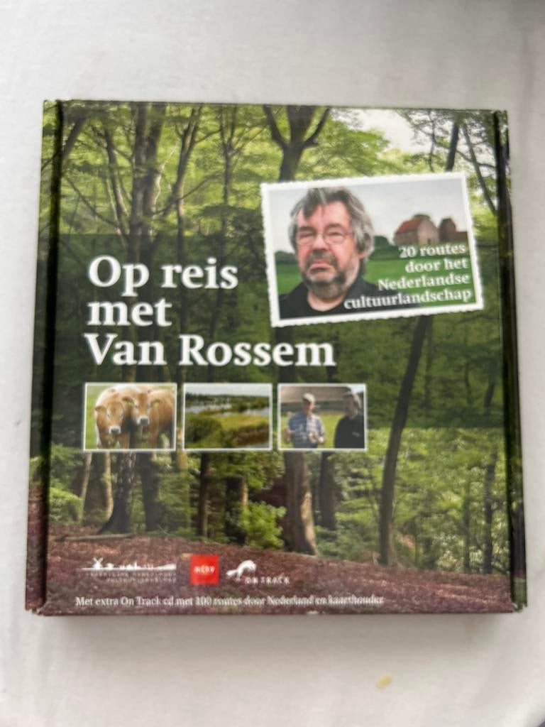 Op reis met Van Rossem - 20 routes + CD, Overige merken, Fiets- of Wandelgids, Ophalen of Verzenden, Zo goed als nieuw