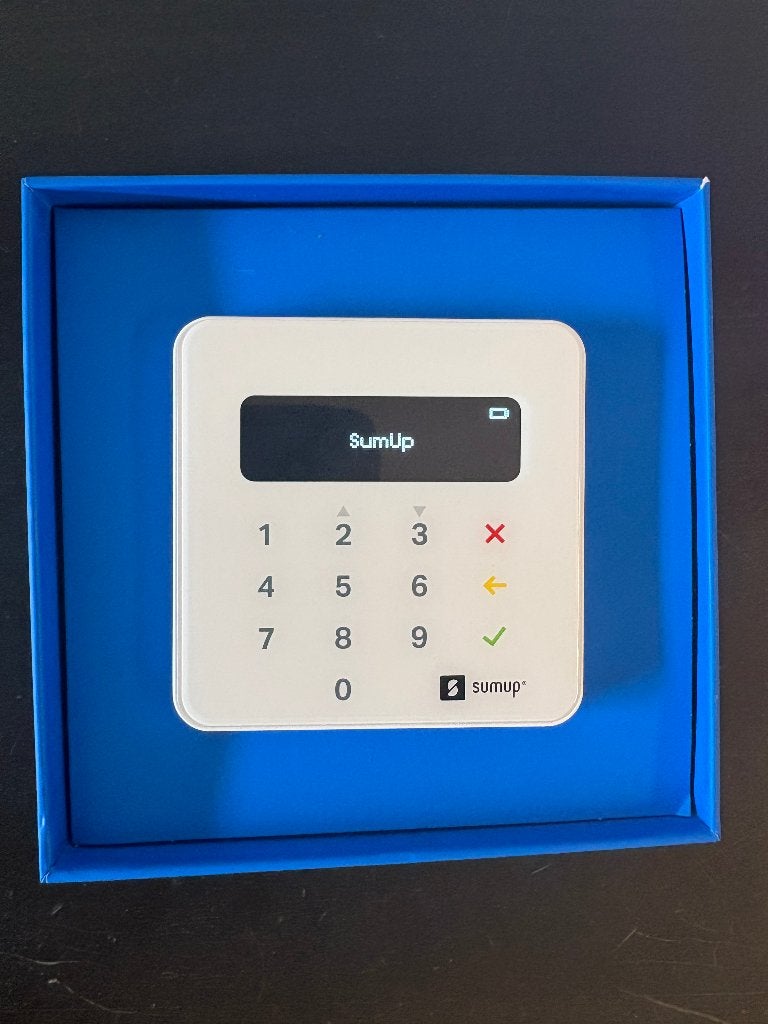 SumUp pinapparaat, Ophalen, Nieuw