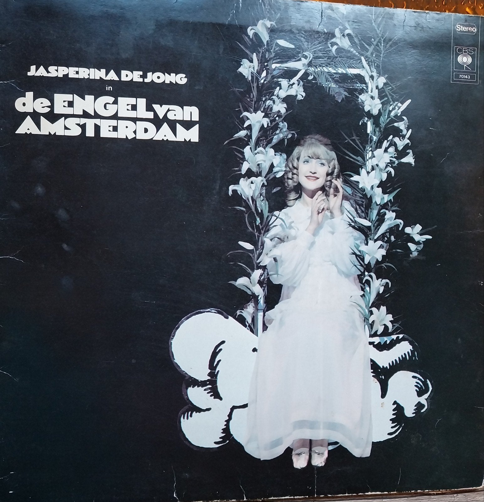 LP Jasperina de Jong - De Engel van Amsterdam, LP, Gebruikt, Cabaret of Kleinkunst, Ophalen of Verzenden