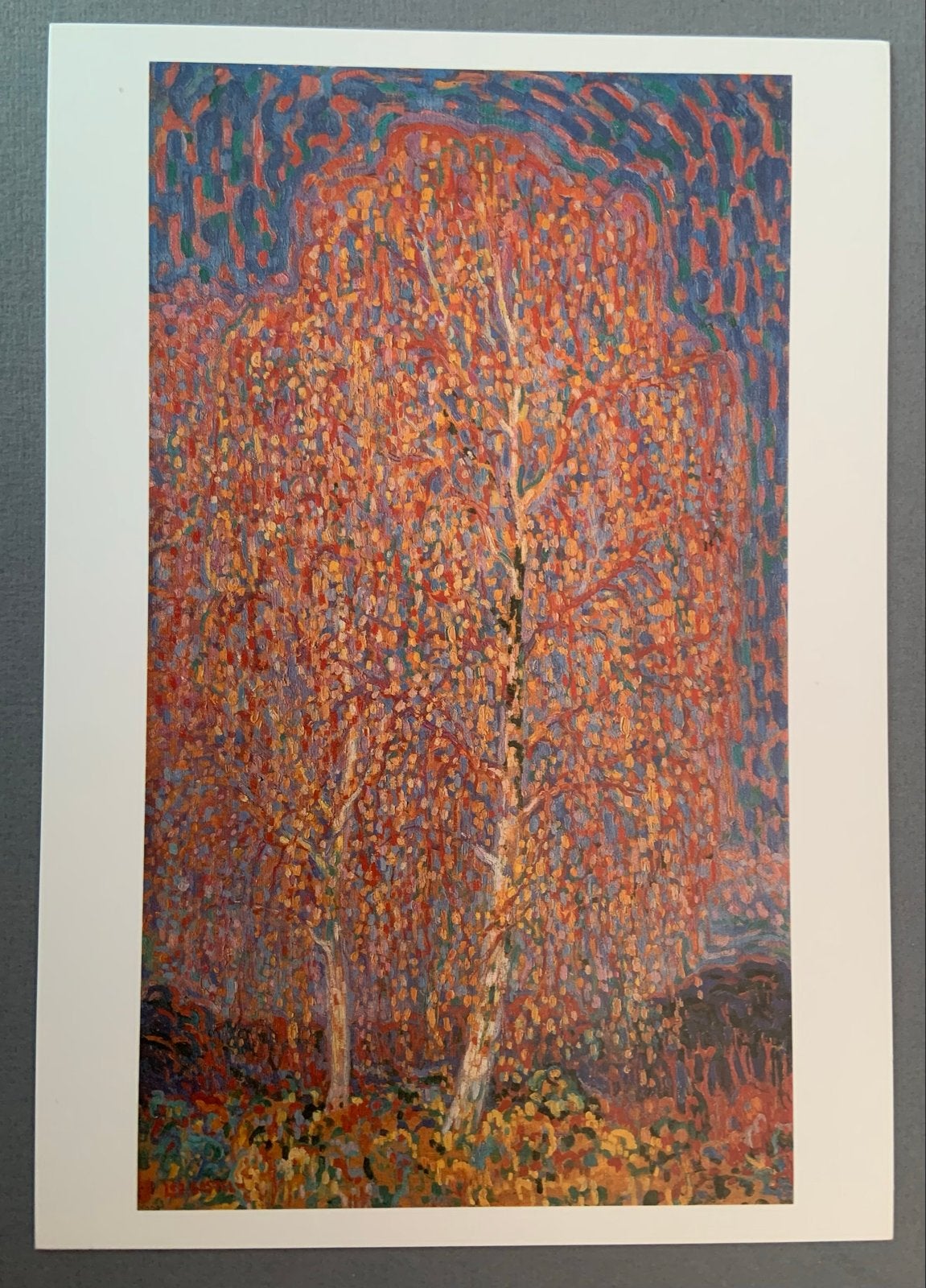 Herfstdag te Nijmegen - Leo Gestel (1909), Ophalen of Verzenden, Voor 1920, Ongelopen, Natuur
