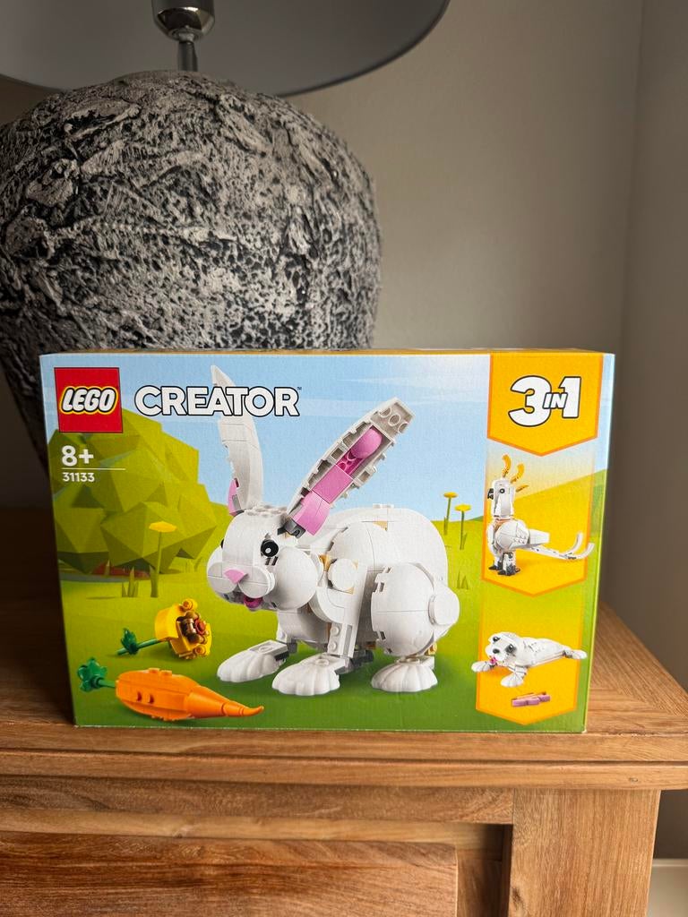 Lego Creator 31133 Konijn 3-in-1 Nieuw, Ophalen of Verzenden, Nieuw, Complete set, Lego