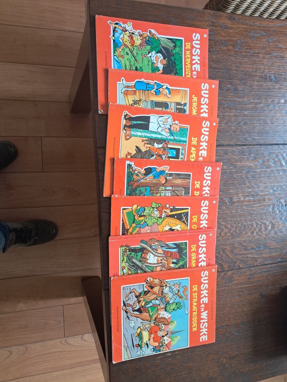 Suske en Wiske stripboeken collectie - 7 delen, Meerdere stripboeken, Ophalen of Verzenden, Zo goed als nieuw