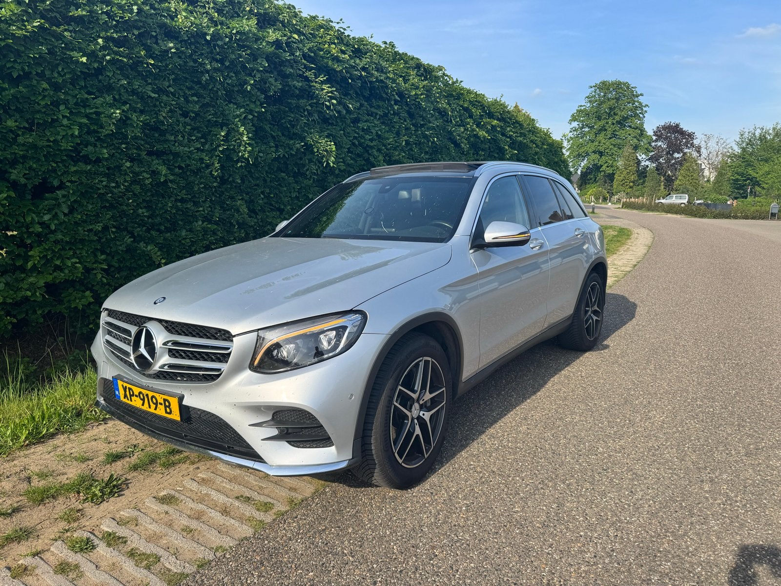 Mercedes-Benz GLC 250 d 204pk 4MATIC 9G-TRONIC 2015 Grijs, Auto's, Automaat, 2500 kg, GLC, Diesel