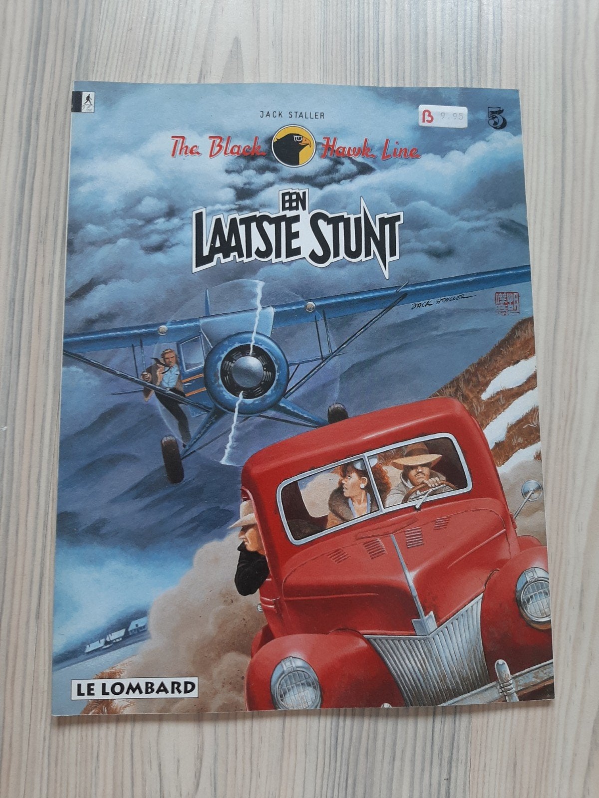 The Black Hawk Line - Een Laatste Stunt (Jack Staller), Eén stripboek, Ophalen of Verzenden, Gelezen, Jack Staller