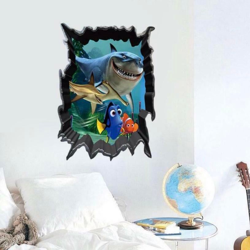 FINDING NEMO muursticker, Kinderen en Baby's, Kinderkamer | Inrichting en Decoratie, Ophalen of Verzenden, Wanddecoratie