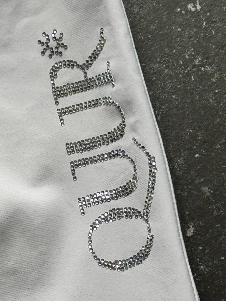 QUUR witte wedstrijd paardrij broek Rijbroek XS of 164, Gebruikt, Kinderen, Overige soorten, Onderkleding