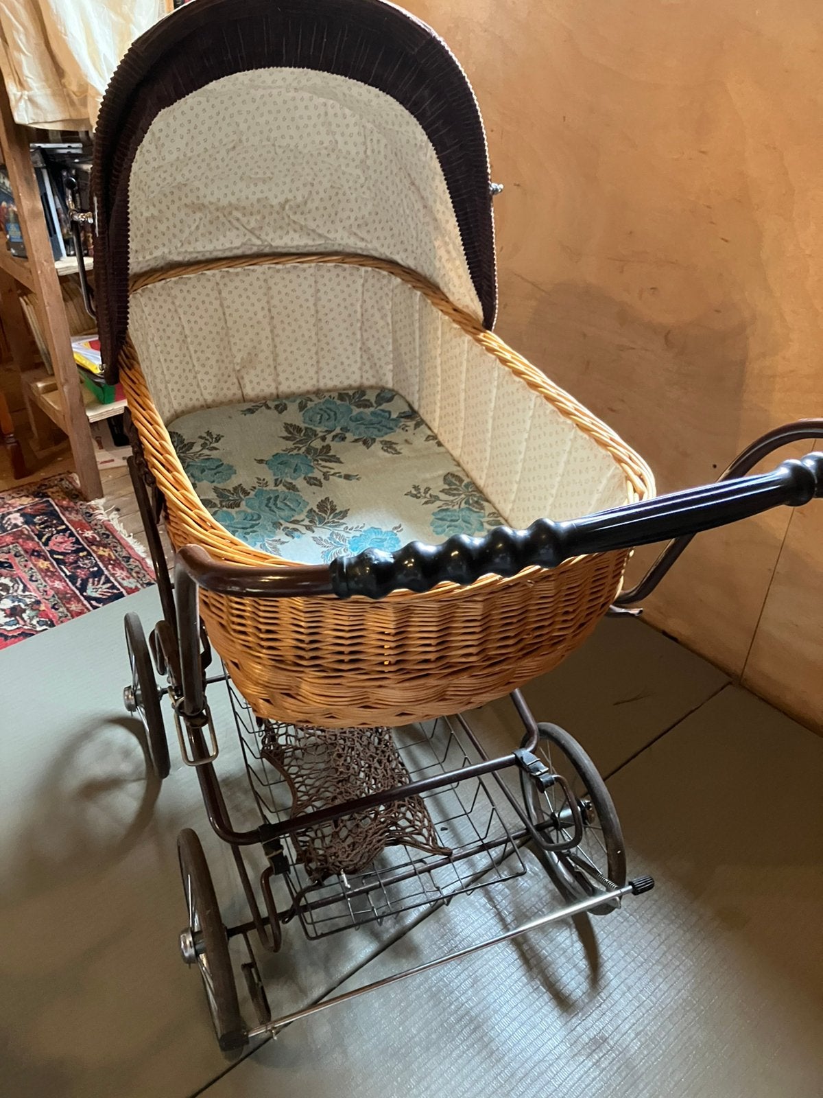 Vintage kinderwagon, Kinderen en Baby's, Speelgoed | Poppen, Ophalen, Gebruikt, Overige typen