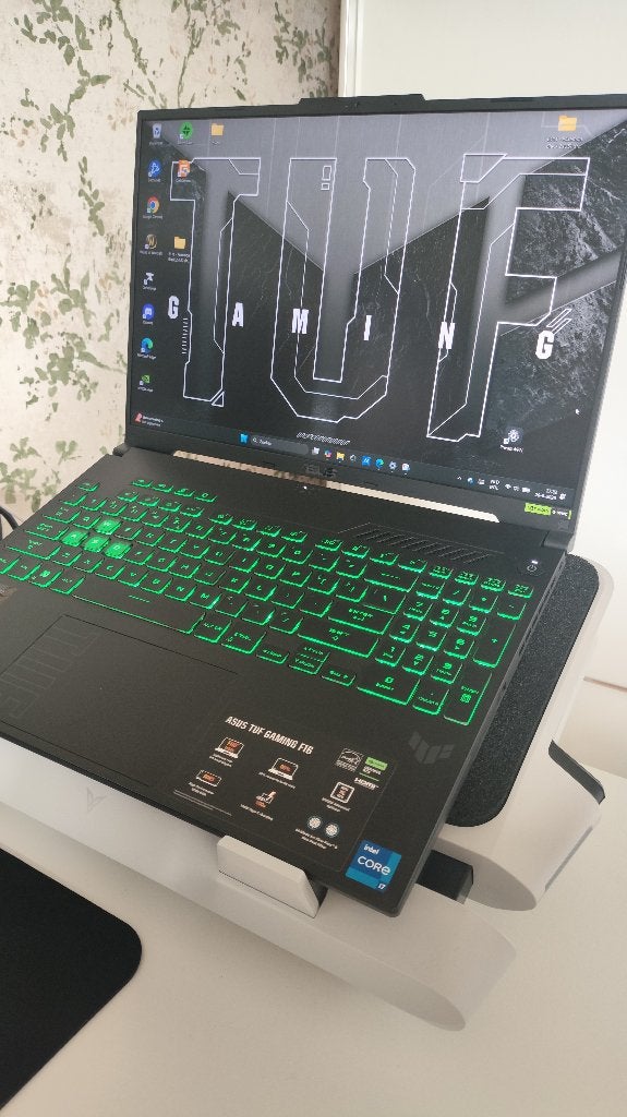 Asus TUF Gaming FX607JV-N3108W 16" (z.g.a.n.), Asus, Qwerty, Zo goed als nieuw, Gaming
