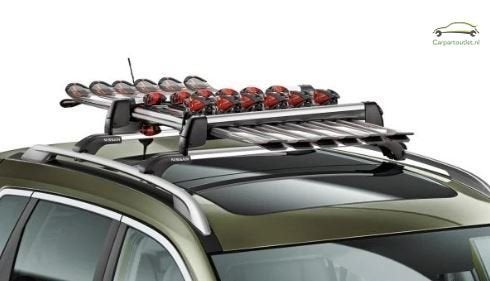 Uitschuifbare skidragers de luxe 6 sets ski's of 4 snowboard, Auto diversen, Dakdragers, -, -, Nieuw, Ophalen of Verzenden