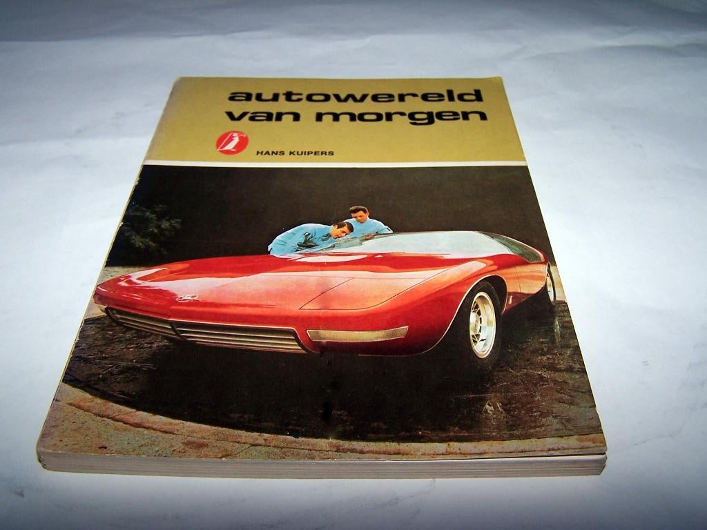 Autowereld van morgen-Hans Kuipers. Zeldzame Grote Alken., Ophalen of Verzenden, Zo goed als nieuw, Auto's