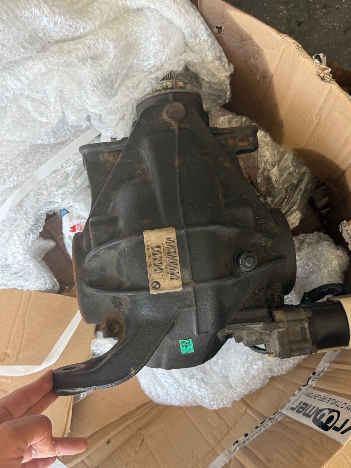 BMW Differentieel f97 x3 E60 E61 E63 E64 E65 E66 E70 E71 E72, Auto-onderdelen, Ophalen of Verzenden, Gebruikt, BMW
