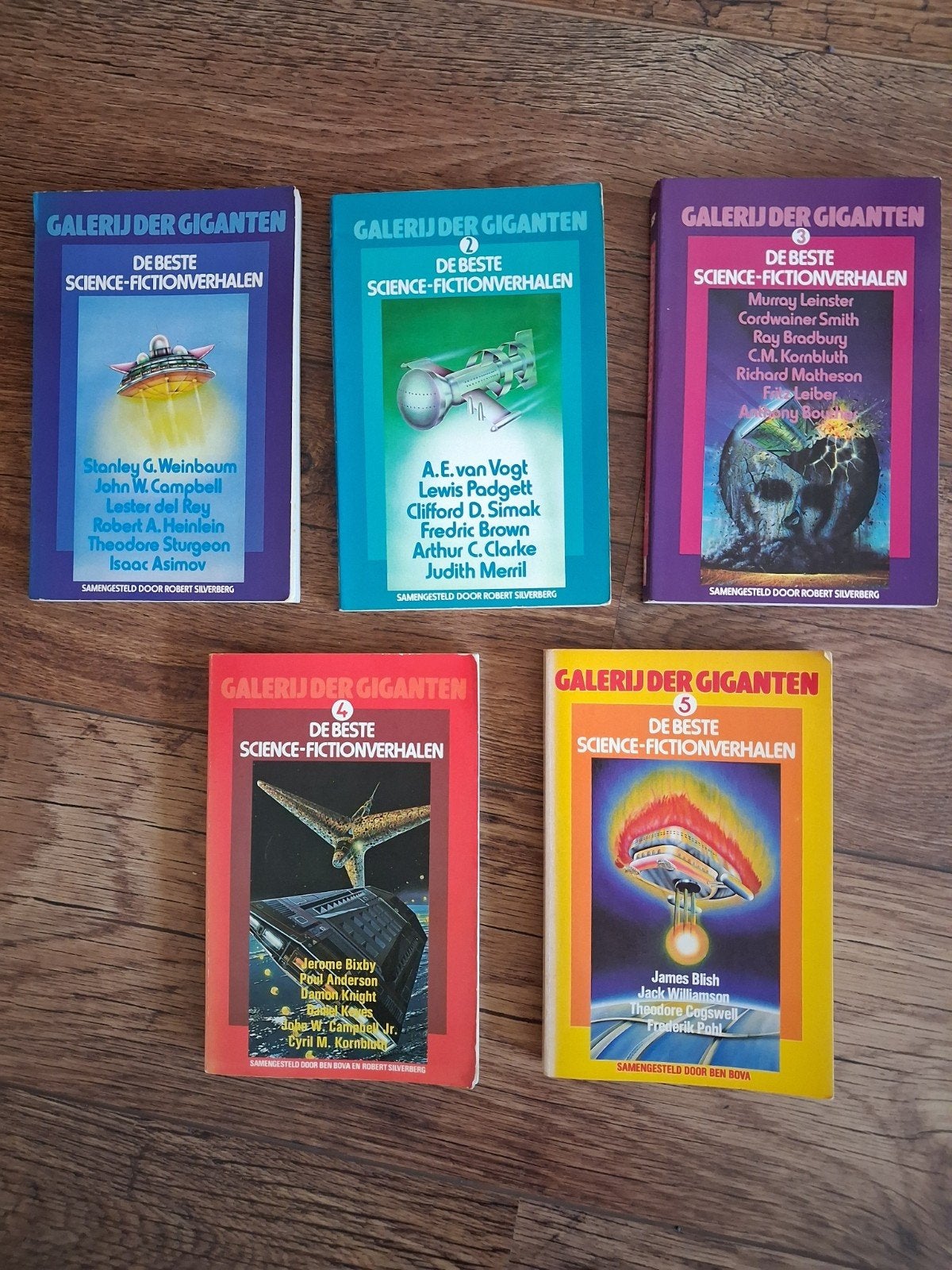 Galerij der giganten 1 t/m 5, Ophalen of Verzenden, Gelezen, Diverse auteurs