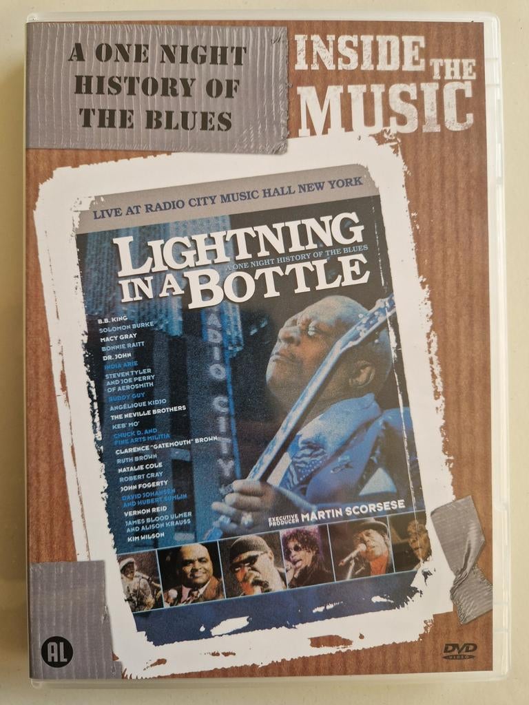 LIGHTING IN A BOTTLE - INSIDE THE MUSIC [DVD] Blues Muziek, Alle leeftijden, Verzenden, Zo goed als nieuw, Muziek en Concerten
