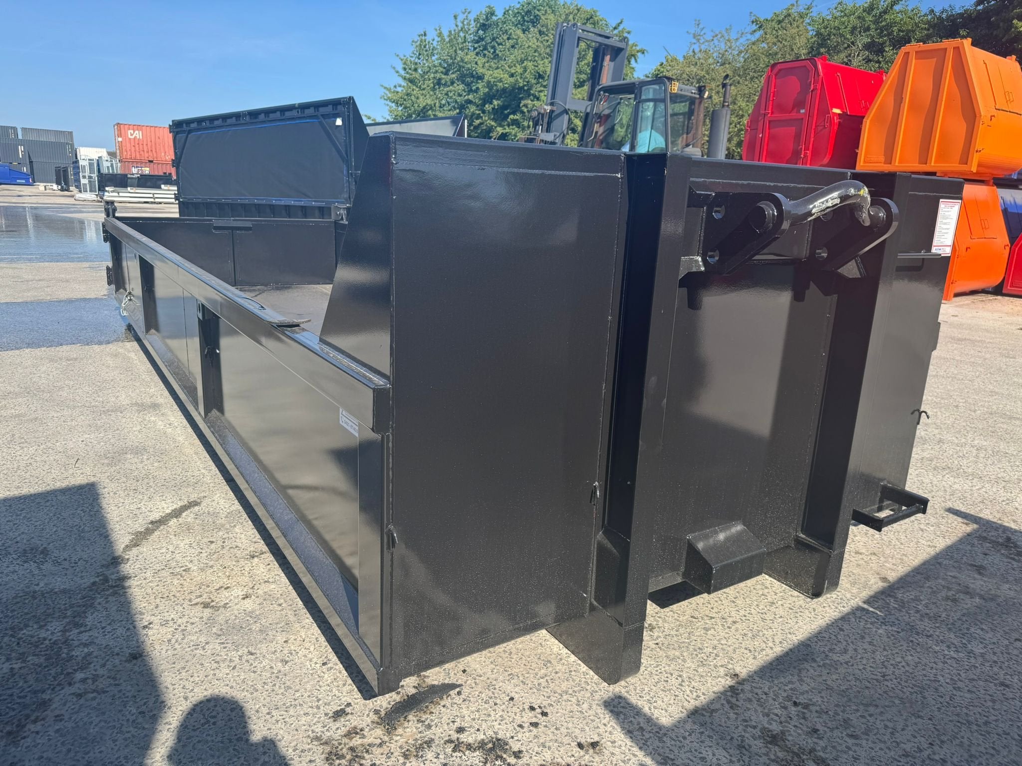 AluStahl Hardox open container 12m3 2 op voorraad (bj 2026)
