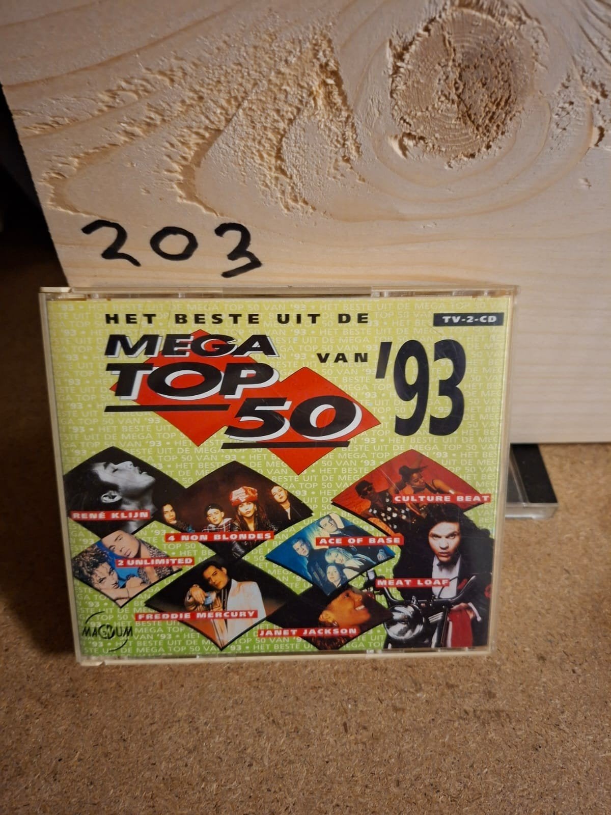 Het Beste Uit De Mega Top 50 Van '93 - TV-2-CD, Cd's en Dvd's, Gebruikt, Ophalen of Verzenden, Verzamelalbum, Pop