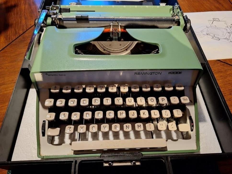 Typemachine Remington 2000, Ophalen, Zo goed als nieuw