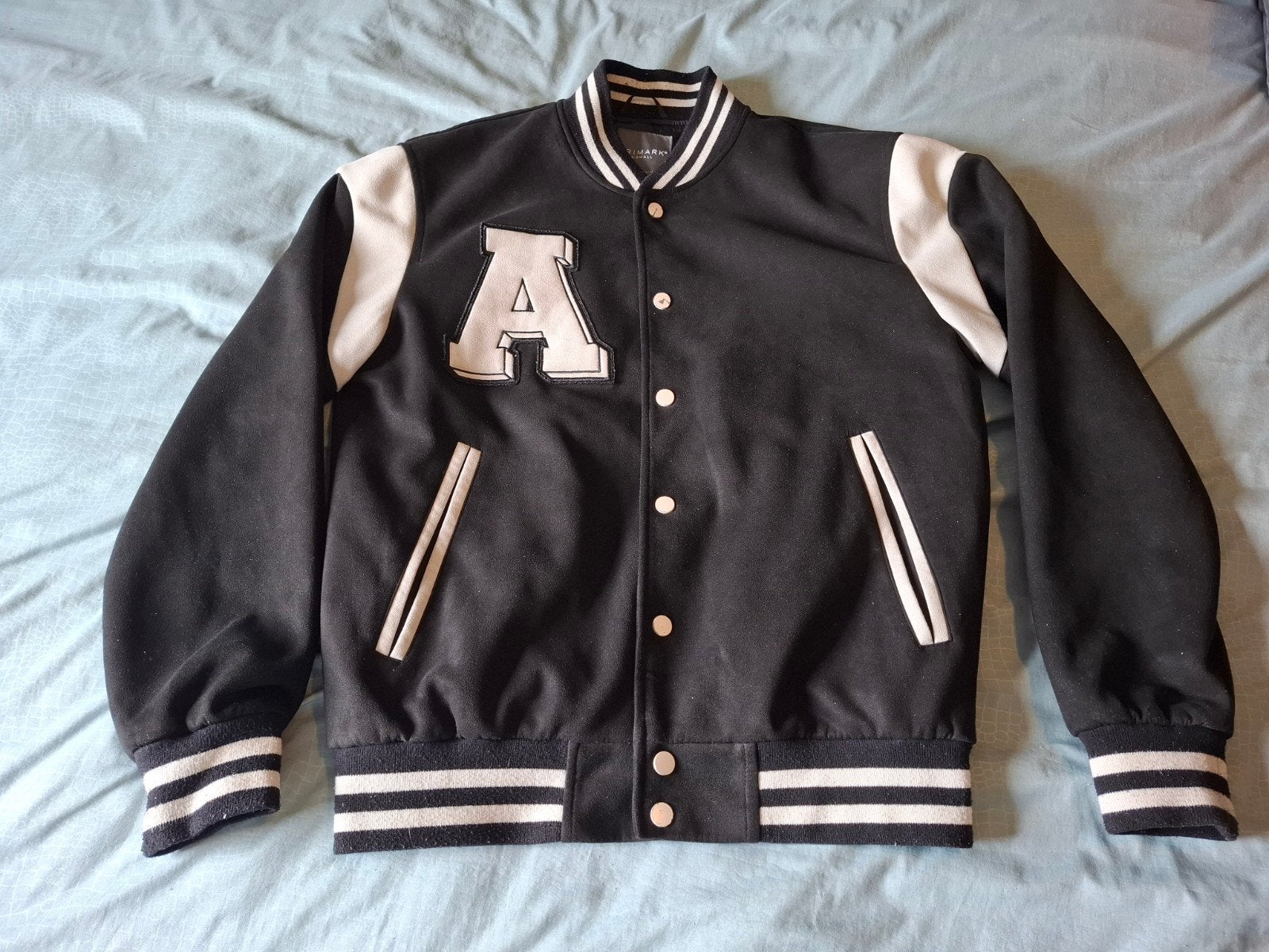 Baseball jasje van de primark geheel gevoerd maat S., Kleding | Heren, Zwart, Overige maten, Ophalen of Verzenden, Gedragen