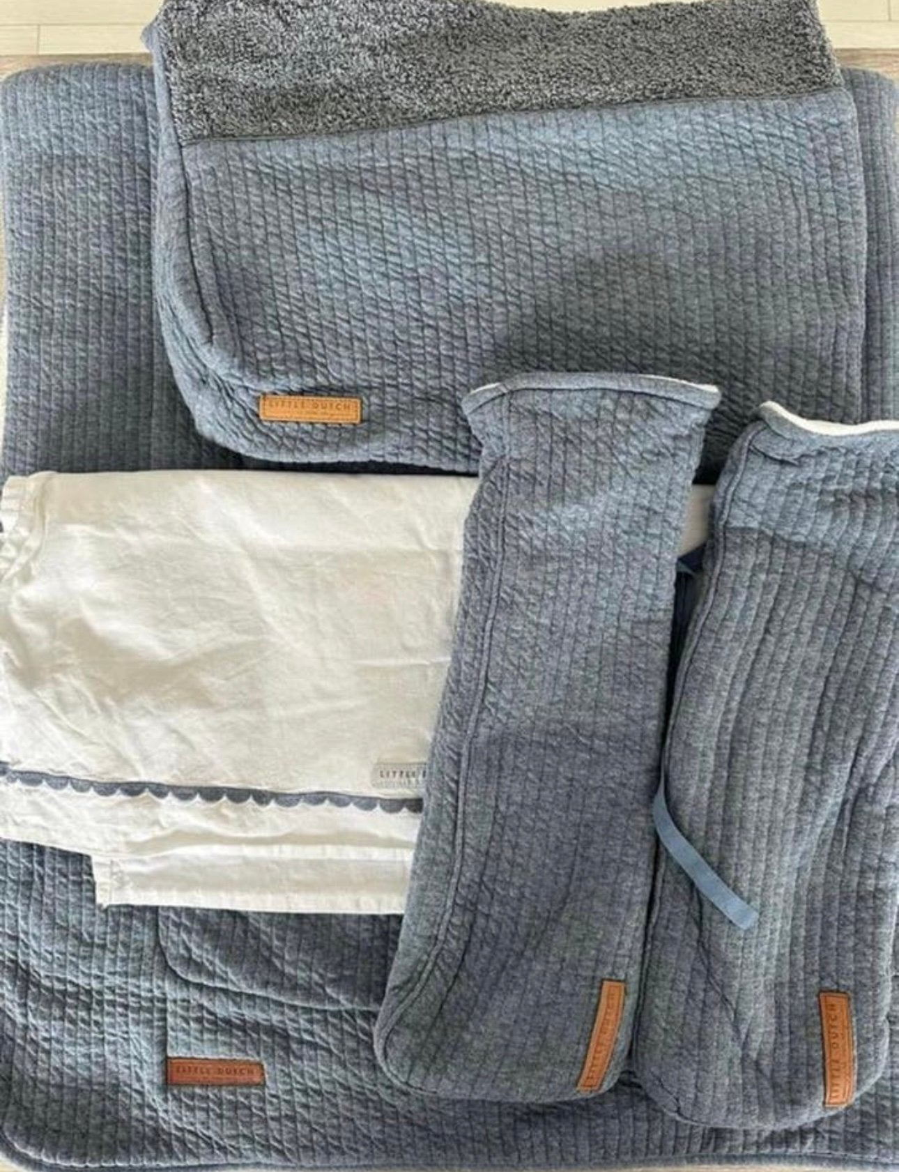 Little Dutch deken, laken, verschoonhoes en kruikenzak, Ophalen, Jongetje of Meisje, Wit, Deken of Dekbed