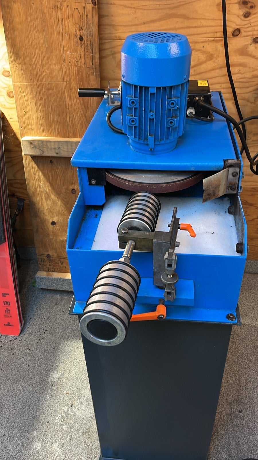 Reichmann KSM Kanten slijpmachine voor ski's en snowboards, Ophalen