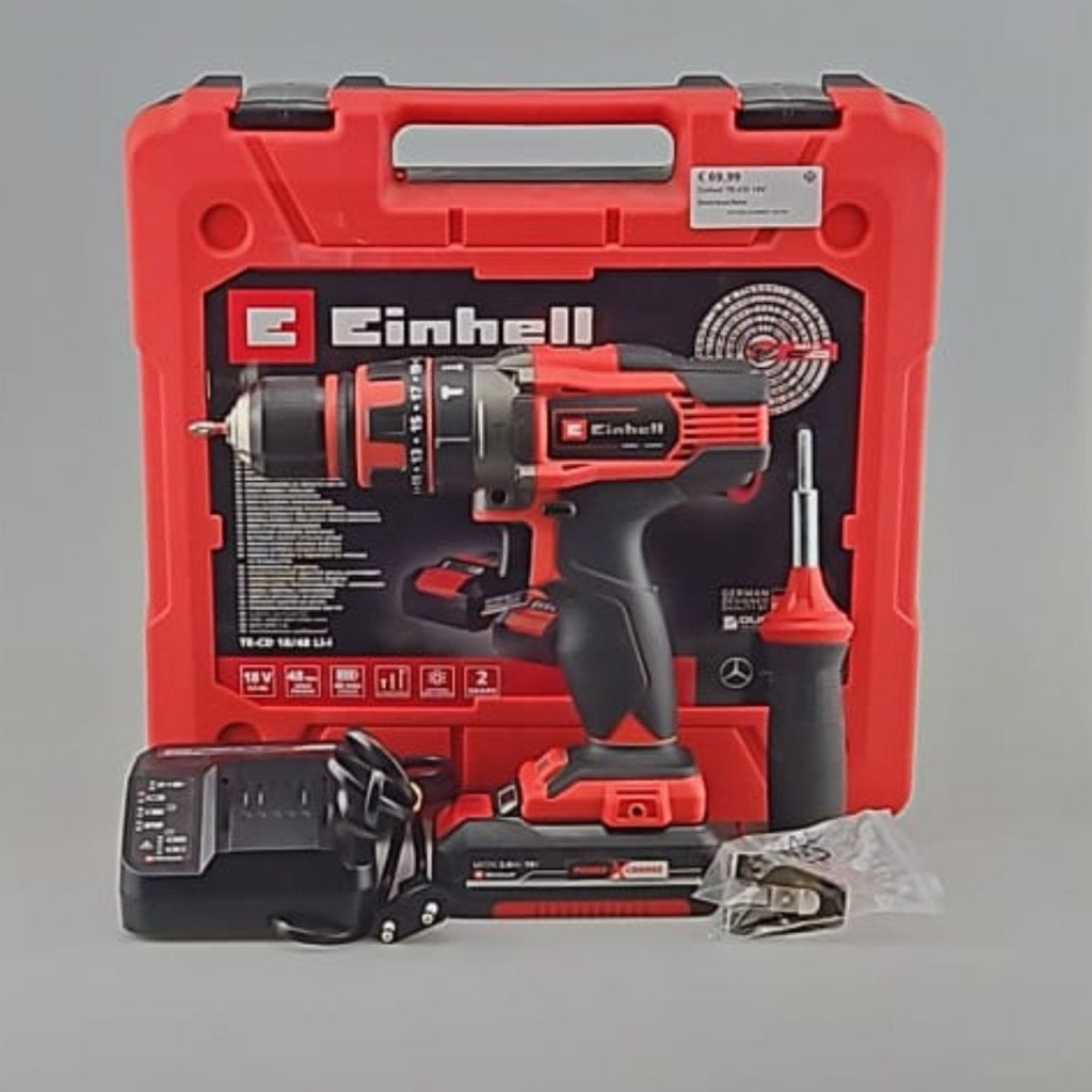 Einhell TE-CD 18V Boormachine, Einhell, Gebruikt, Support@einhell.com, Einhell Germany AG, Wiesenweg 22, 
94405 Landau an der Isar
Germany