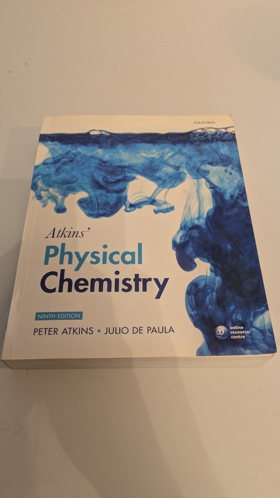 Atkins' Physical Chemistry - Negende Editie, Gelezen, Ophalen of Verzenden, WO, Peter Atkins, Julio de Paula
