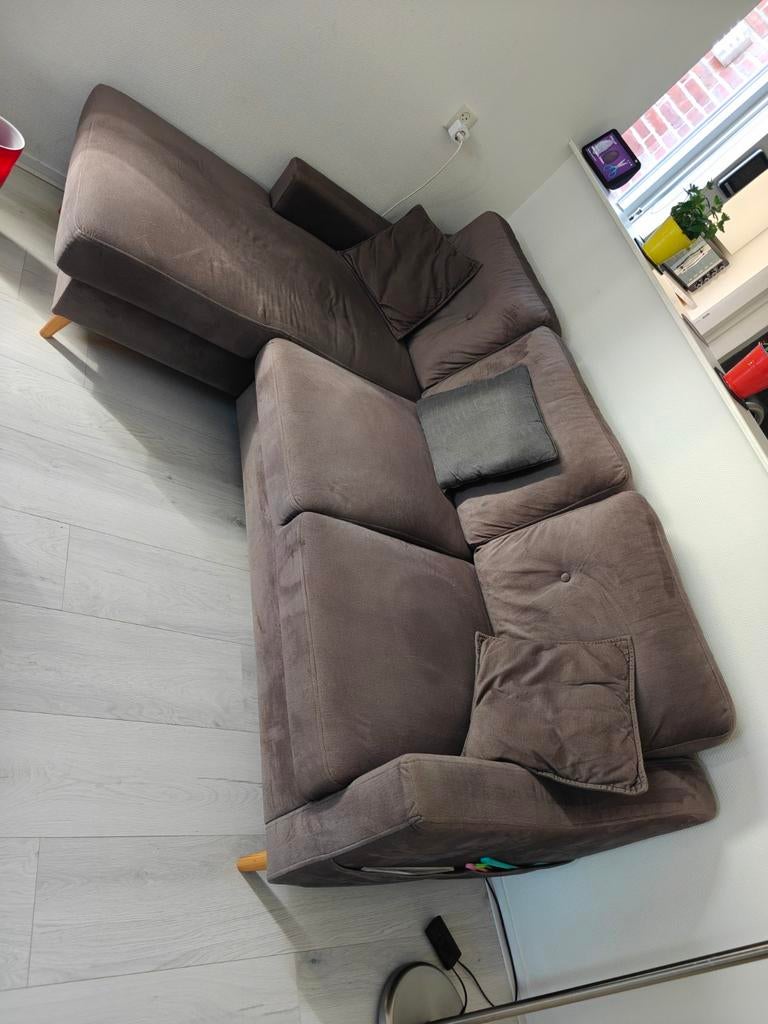 Bank / bed/ opslagruimte, Ophalen, Zo goed als nieuw, Stof